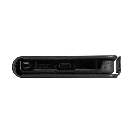 Samsung Galaxy S25 Ultra - dbramante1928 Lynge Ægte Læder 2-i-1 Flip Cover - Black