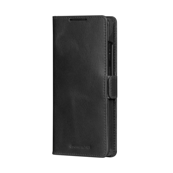 Samsung Galaxy S25 Ultra - dbramante1928 Lynge Ægte Læder 2-i-1 Flip Cover - Black