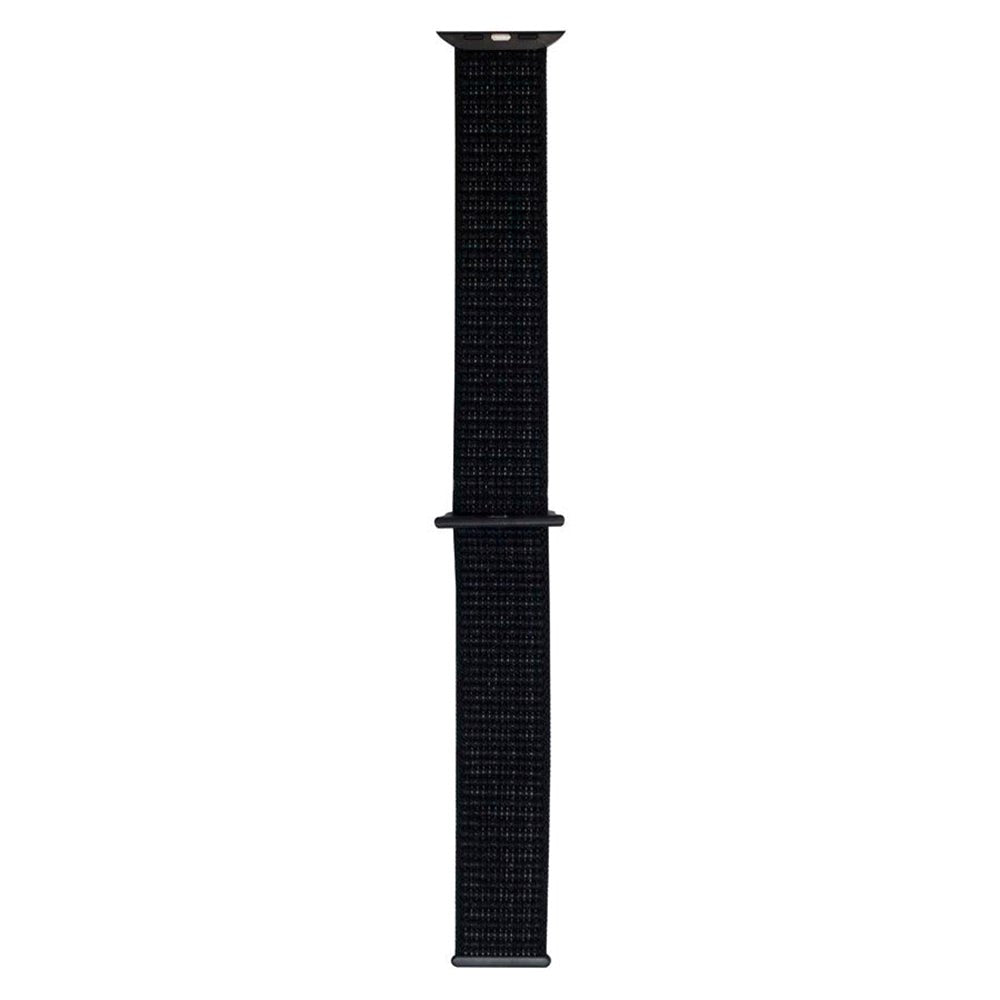 Apple Watch (38/40/SE/41/42mm) Lippa Nylon Rem - Sort