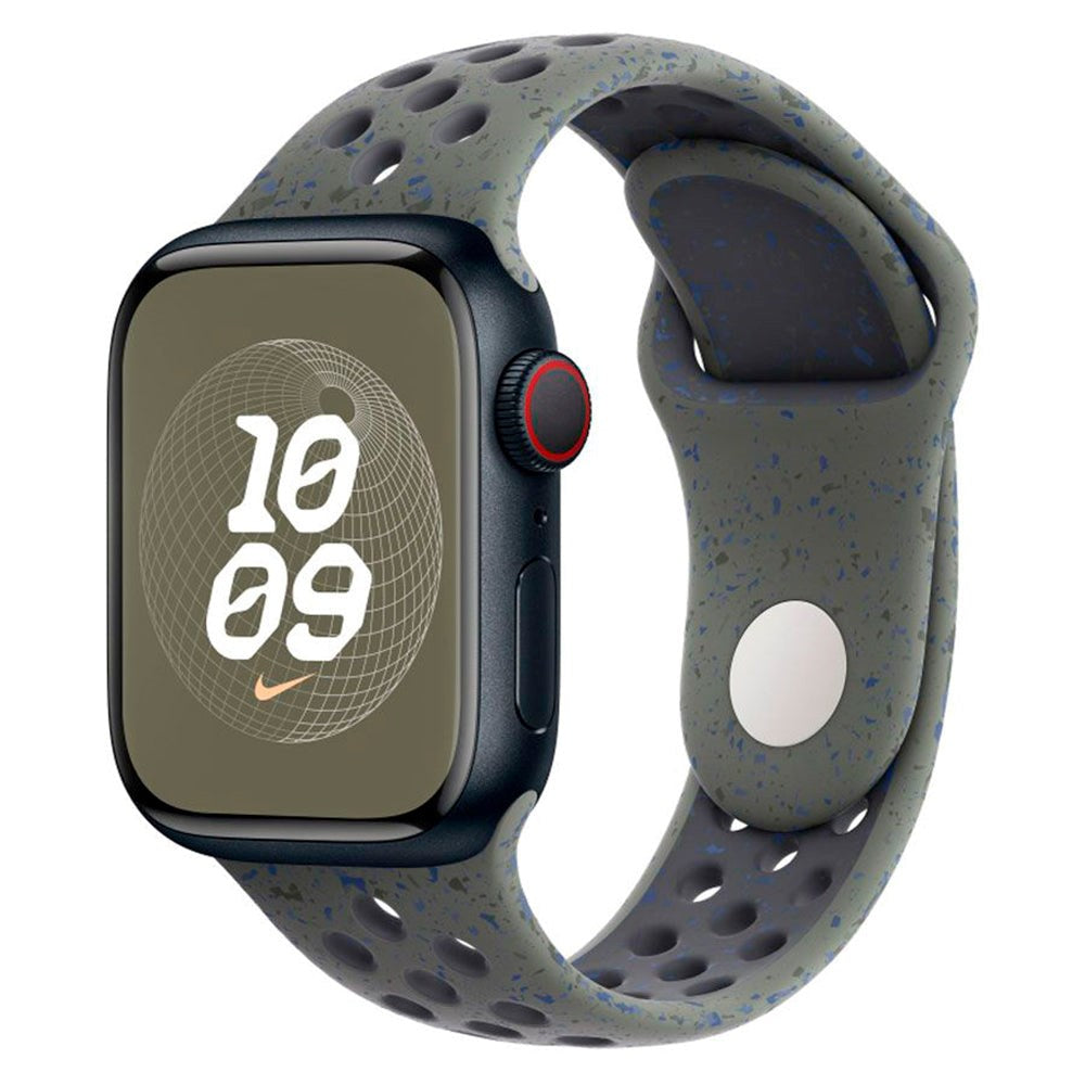 Apple Watch (38/40/SE/41/42mm) Lippa FLOUR Silikonerem - Grøn