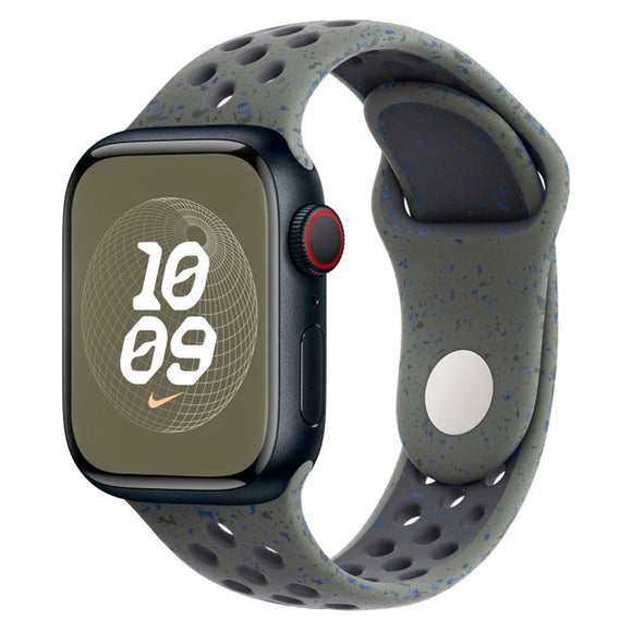 Apple Watch (38/40/SE/41/42mm) Lippa FLOUR Silikonerem - Grøn