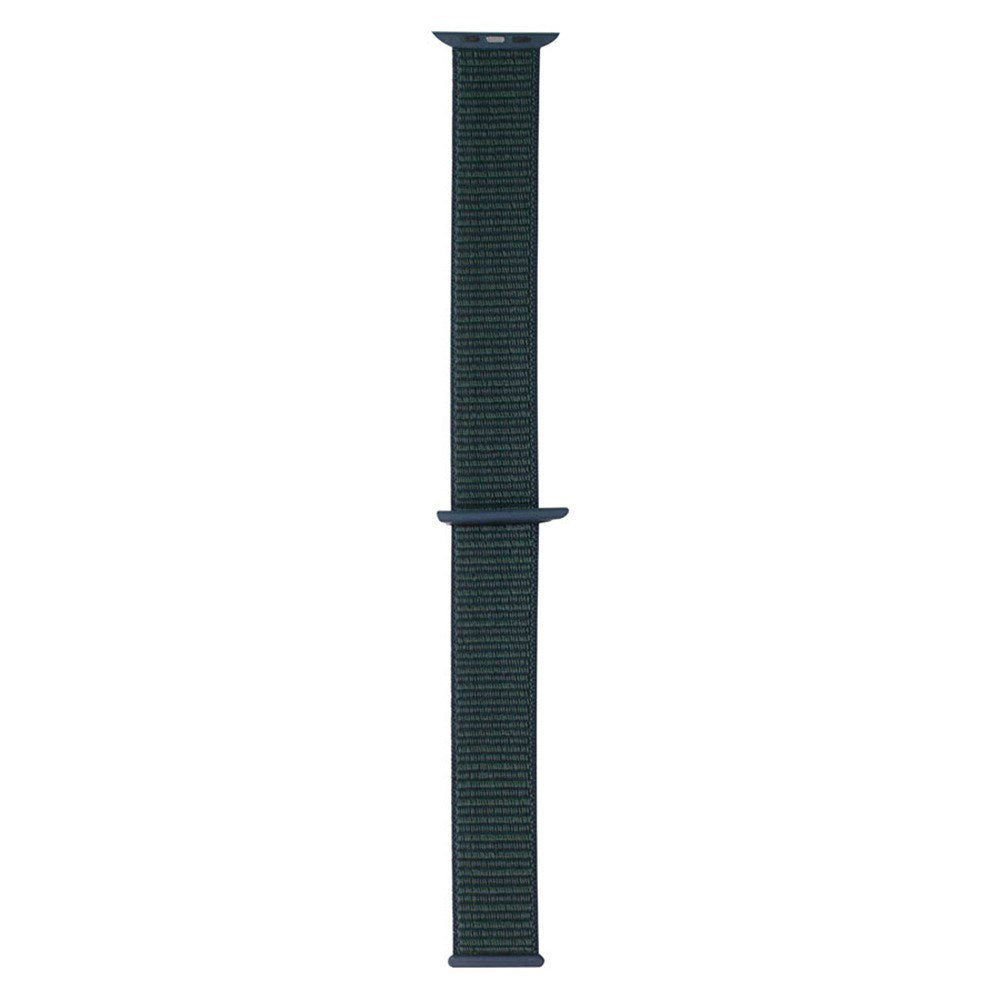 Apple Watch (38/40/SE/41/42mm) Lippa Nylon Rem - Blågrøn - (DEMO)