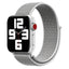 Apple Watch (42/44/SE/45/46/49mm) Lippa Nylon Rem - Grå