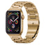 Lippa Apple Watch (42/44/SE/45/46/49mm) Rustfri Stål Rem - Rose Gold
