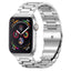Lippa Apple Watch (42/44/SE/45/46/49mm) Rustfri Stål Rem - Sølv