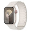 Apple Watch (38/40/41/42 mm) Lippa Magnetisk Silikone Rem - Hvid