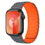 Apple Watch (38/40/41/42 mm) Lippa Magnetisk Silikone Rem - Grå