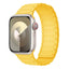 Apple Watch (38/40/41/42 mm) Lippa Magnetisk Silikone Rem - Gul