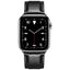 Apple Watch (38/40/41/42 mm) Lippa Kunstlæder Rem - Sort