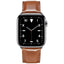 Apple Watch (38/40/41/42 mm) Lippa Kunstlæder Rem - Brun