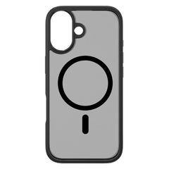 iPhone 17 Lippa Hybrid Plastik Cover - MagSafe Kompatibel - Mat / Sort