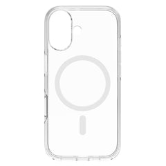 iPhone 17 Lippa Hybrid Plastik Cover - MagSafe Kompatibel - Gennemsigtig / Hvid