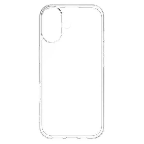 iPhone 17 Lippa Slankt Fleksibelt Plastik Cover - Gennemsigtig