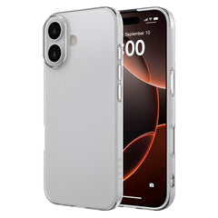 iPhone 17 Lippa Slankt Fleksibelt Plastik Cover - Gennemsigtig