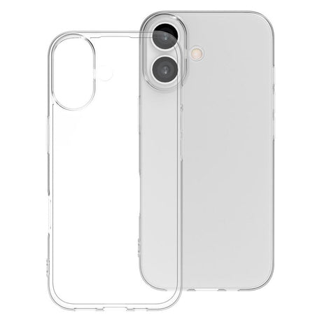 iPhone 17 Lippa Slankt Fleksibelt Plastik Cover - Gennemsigtig