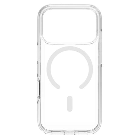 iPhone 17 Pro Lippa Hybrid Plastik Cover - MagSafe Kompatibel - Gennemsigtig / Hvid