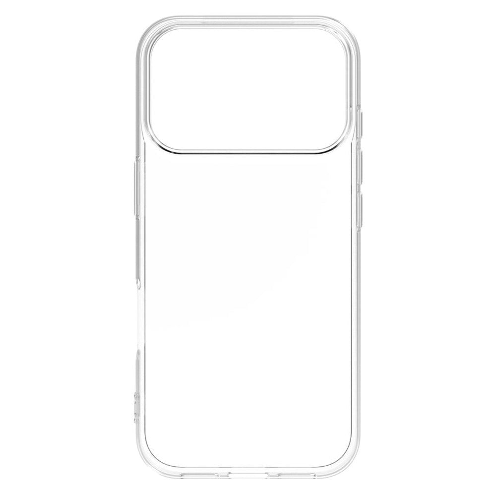 iPhone 17 Pro Lippa Slankt Fleksibelt Plastik Cover - Gennemsigtig
