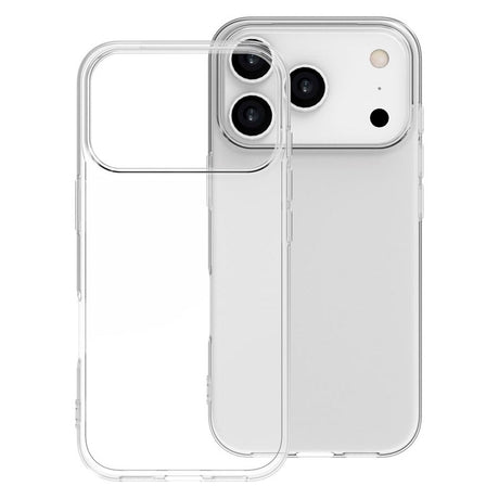 iPhone 17 Pro Lippa Slankt Fleksibelt Plastik Cover - Gennemsigtig