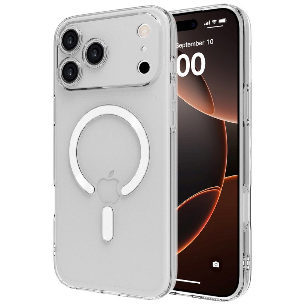 iPhone 17 Pro Max/18 Pro Max Lippa Fleksibel Plast Cover - MagSafe Kompatibel - Gennemsigtig