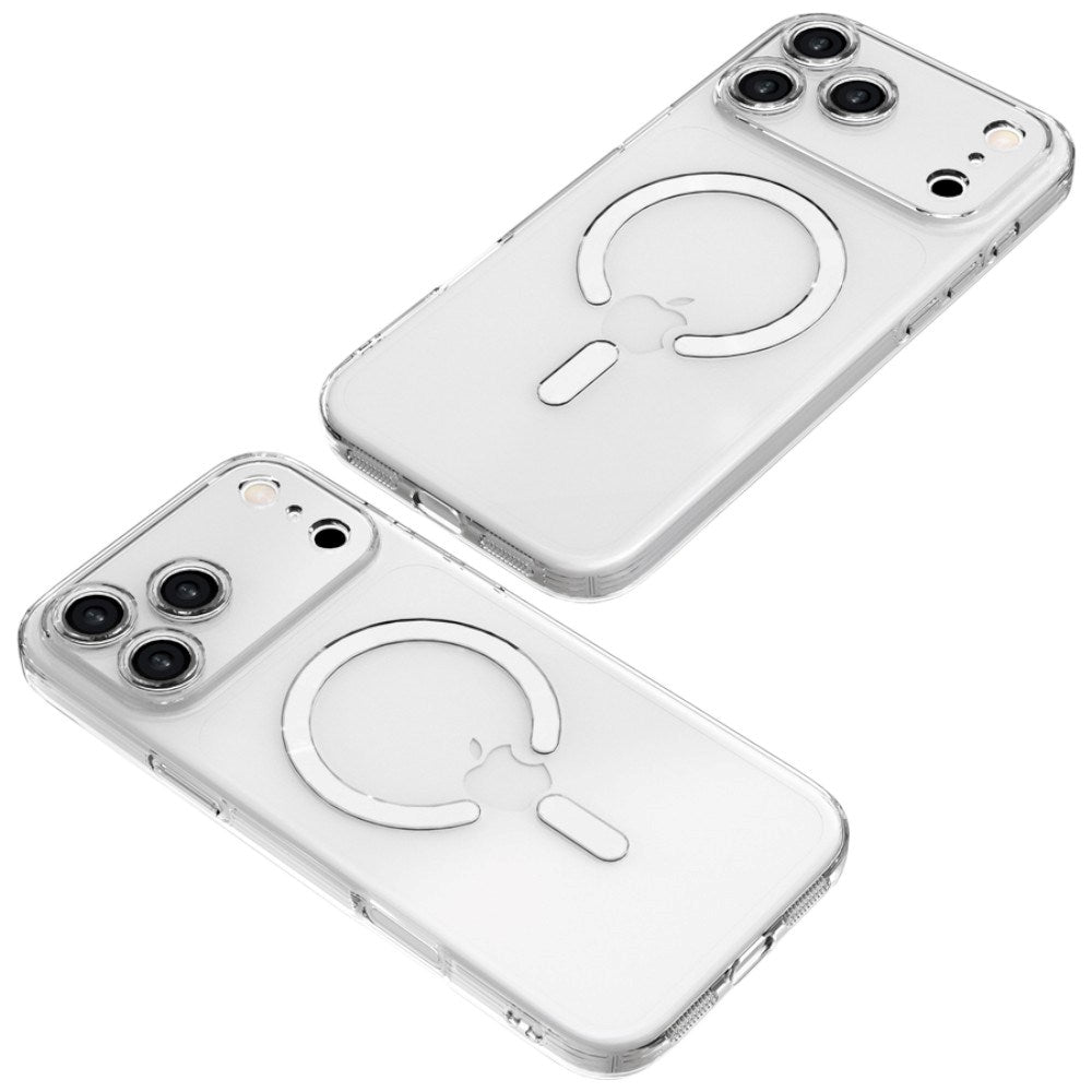 iPhone 17 Pro Max/18 Pro Max Lippa Fleksibel Plast Cover - MagSafe Kompatibel - Gennemsigtig
