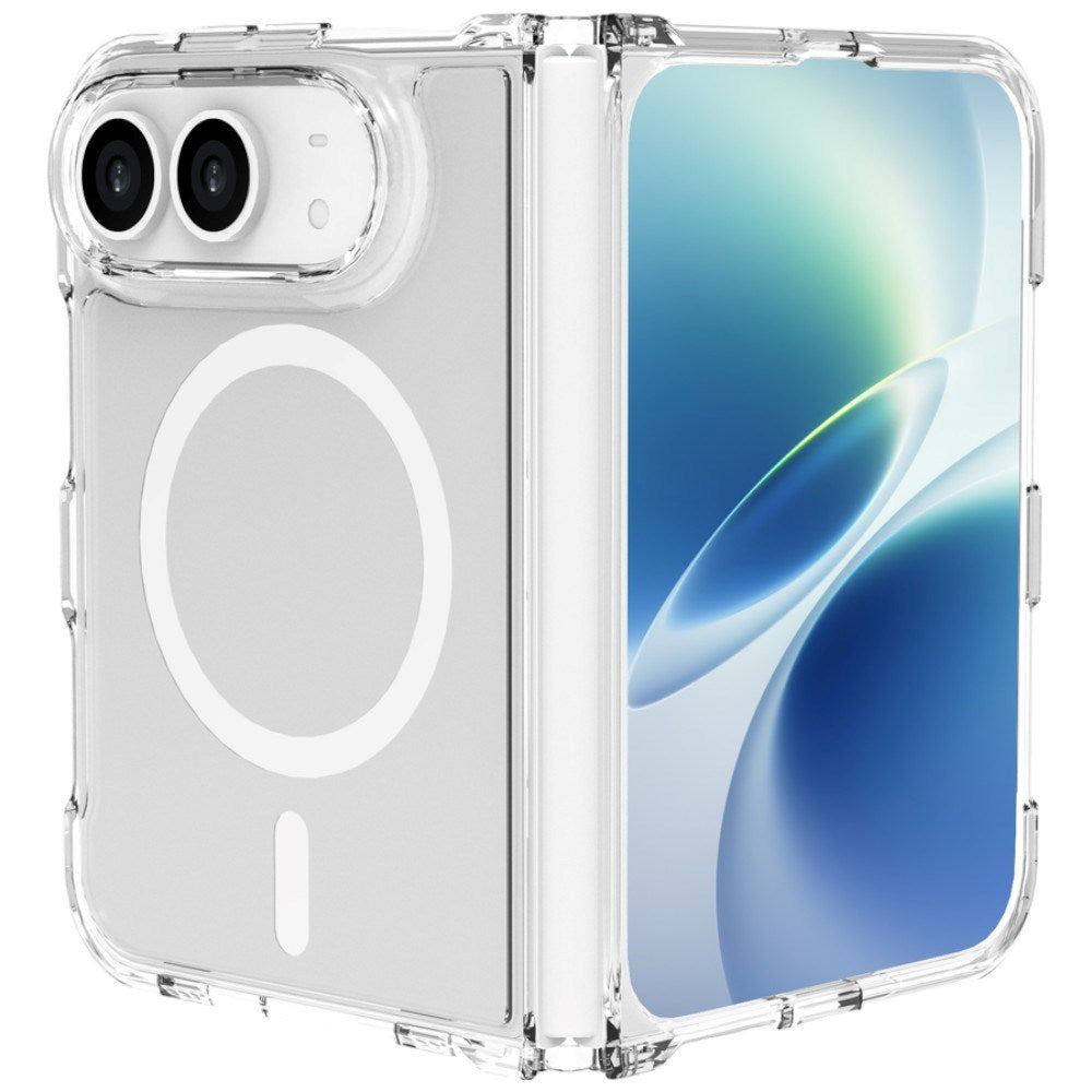 iPhone Duo Lippa Fleksibel Plast Cover - MagSafe Kompatibel - Gennemsigtig