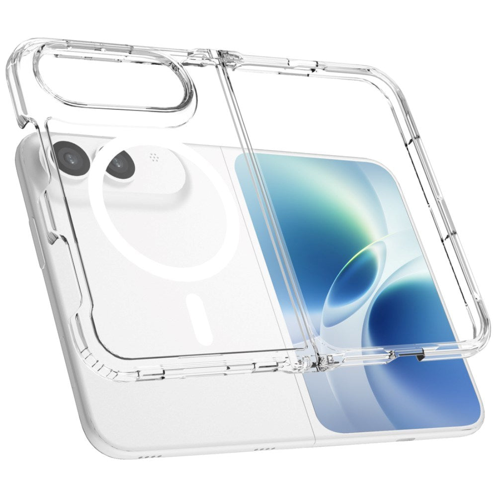 iPhone Duo Lippa Fleksibel Plast Cover - MagSafe Kompatibel - Gennemsigtig