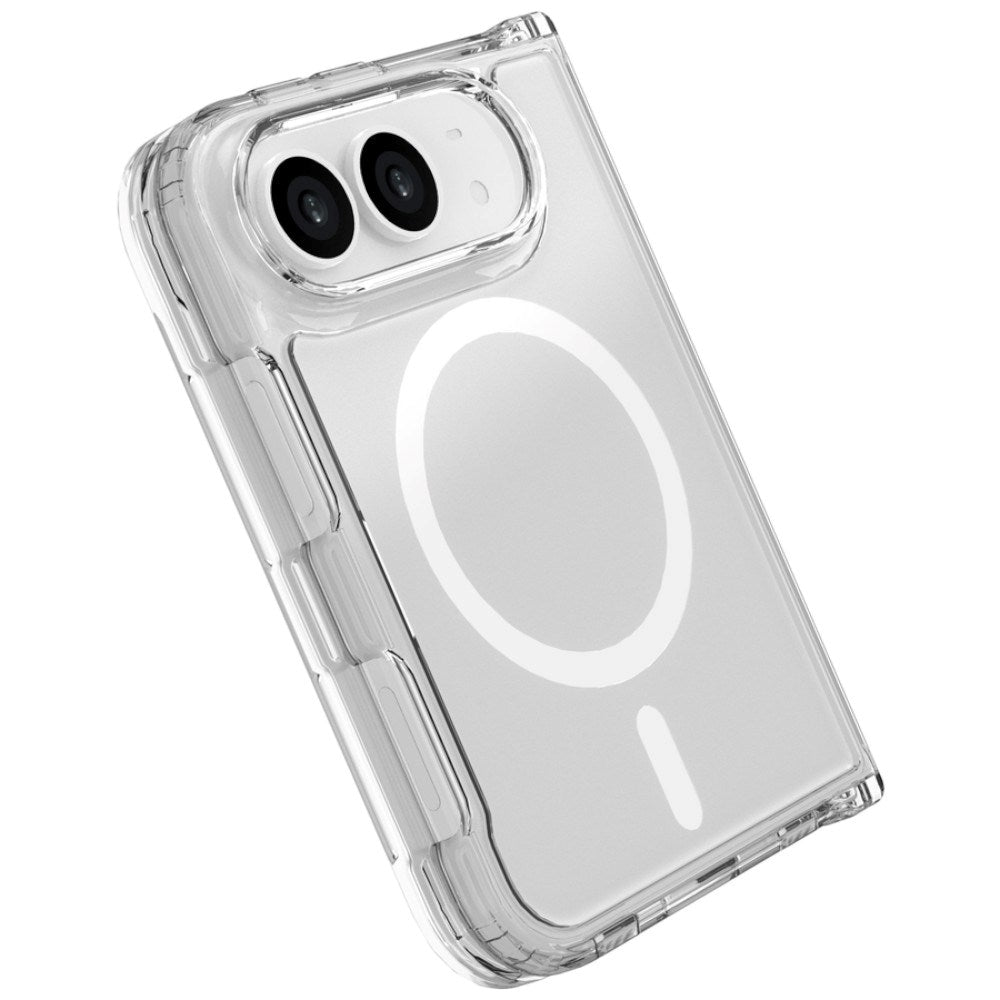 iPhone Duo Lippa Fleksibel Plast Cover - MagSafe Kompatibel - Gennemsigtig