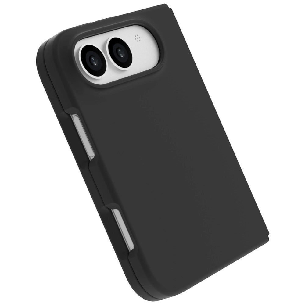 iPhone Duo Lippa Silikone Cover - MagSafe Kompatibel - Sort