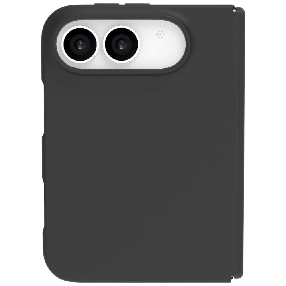 iPhone Duo Lippa Silikone Cover - MagSafe Kompatibel - Sort