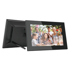 Lippa 10" Frameo Digital Fotoramme i Glas (27,5 x 19 cm) - Sort