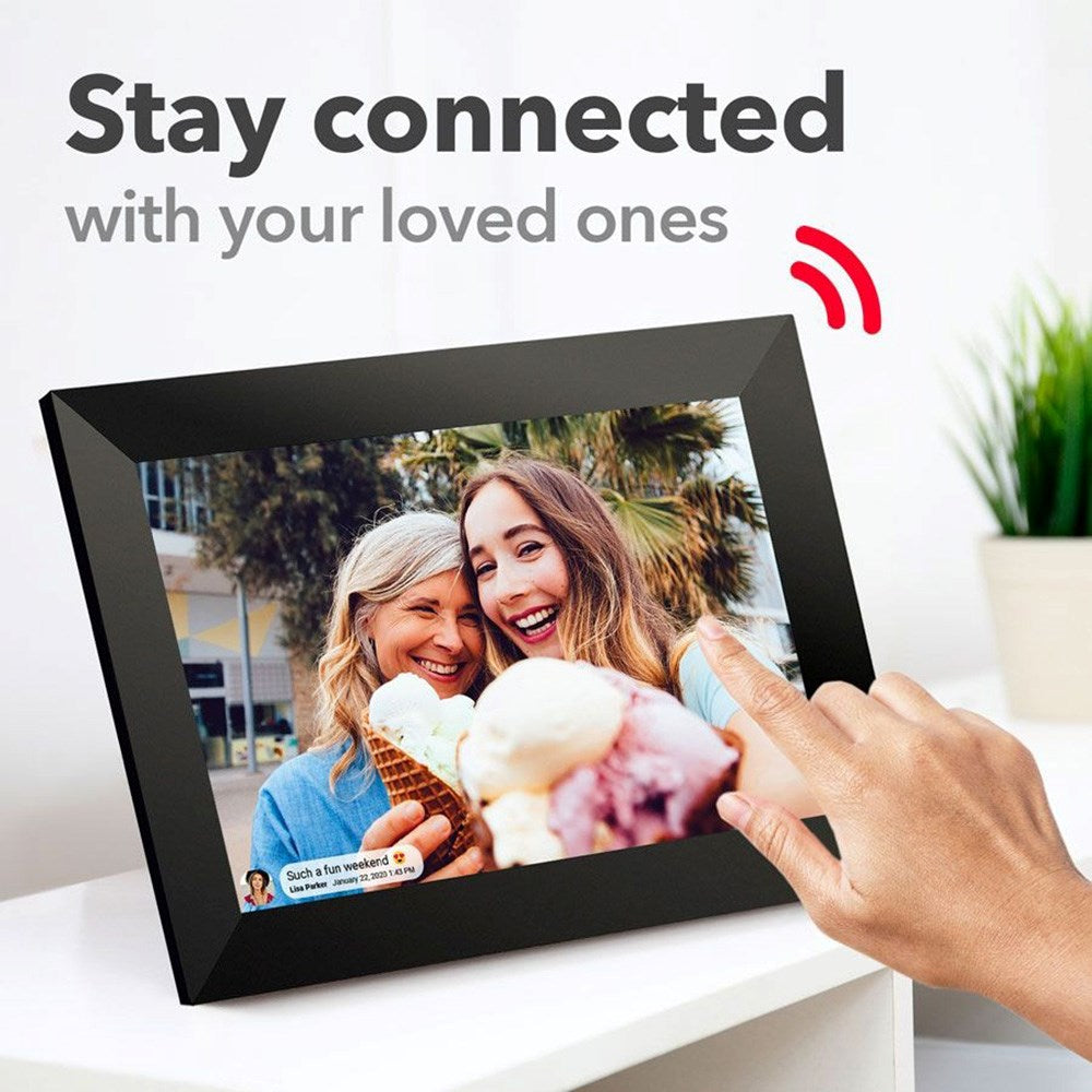 Lippa 15.6" Smart WiFi Fotoramme - Sort