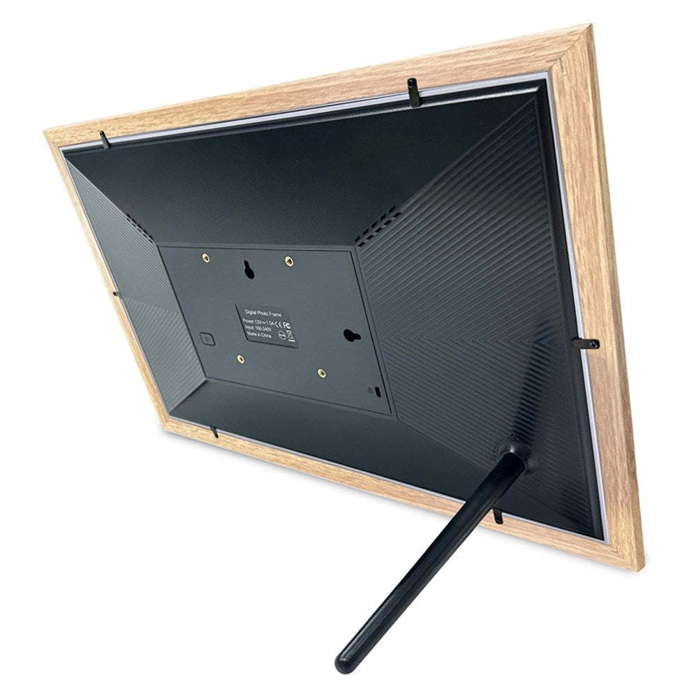 Lippa 15.6" Smart WiFi Fotoramme - Frameo - Træfarvet