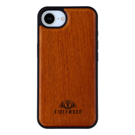 EIDERWOOD iPhone 17e / 16e Magnetisk Træcover - MagSafe Kompatibel - Palisander