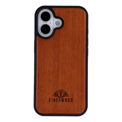 EIDERWOOD iPhone 17 Magnetisk Træcover - MagSafe Kompatibel - Palisander