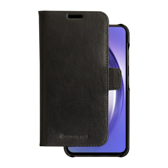 Samsung Galaxy A54 (5G) dbramante1928 Lynge 2-i-1 Ægte Læder Flip Cover - Black