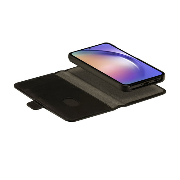 Samsung Galaxy A54 (5G) dbramante1928 Lynge 2-i-1 Ægte Læder Flip Cover - Black