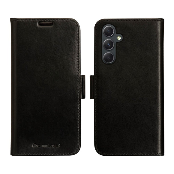 Samsung Galaxy A54 (5G) dbramante1928 Lynge 2-i-1 Ægte Læder Flip Cover - Black