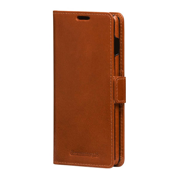 Samsung Galaxy S10 dbramante1928 Lynge 2-i-1 Ægte Læder Flip Cover - Tan