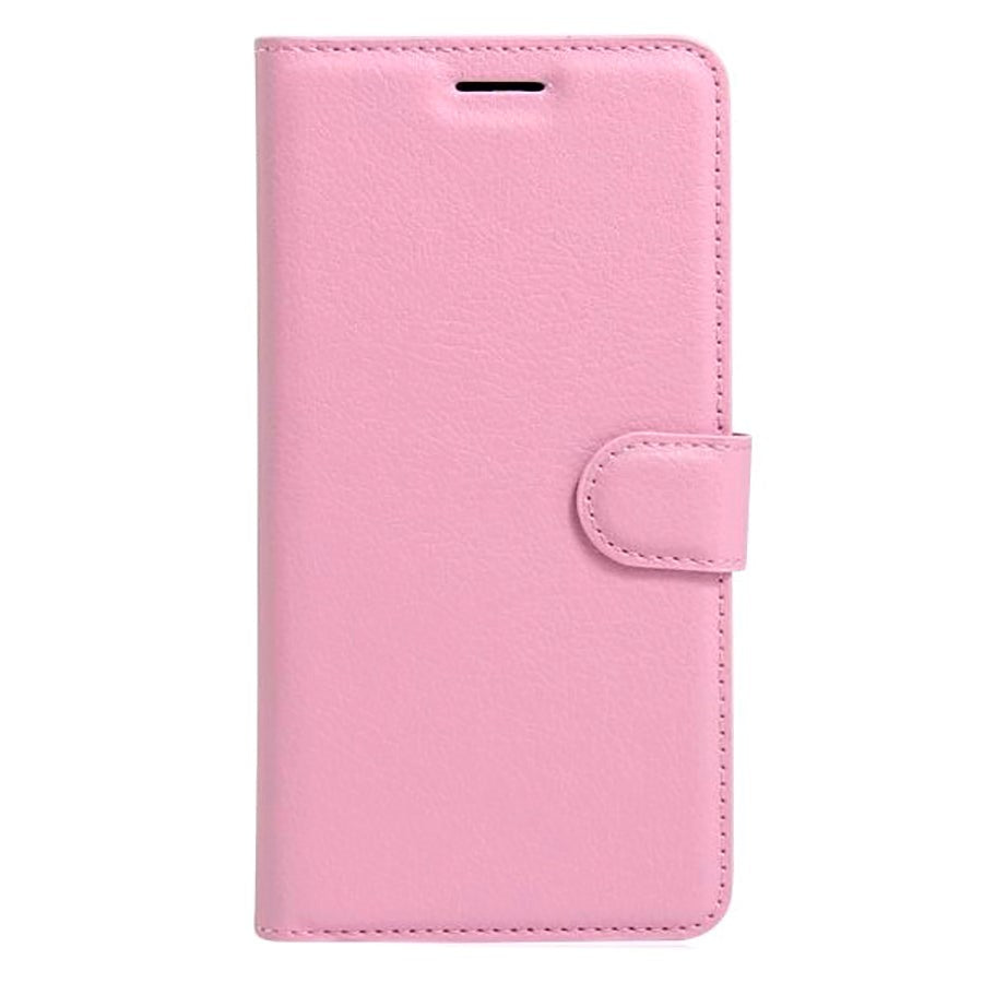 iPhone SE (2022 / 2020) / 8 / 7 Mobilcover m. Pung Soft Pouch Læder Lyserød