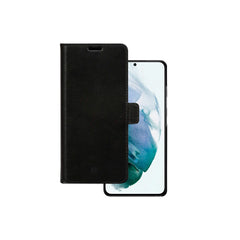 dbramante1928 Lynge 2-i-1 Flip Cover - Ægte Læder - Samsung Galaxy S21 FE - Sort