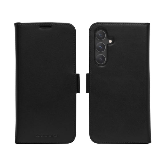 Samsung Galaxy S24 FE dbramante1928 Lynge 2-i-1 Ægte Læder Flip Cover - Black