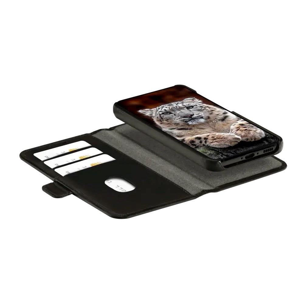 Samsung Galaxy S24+ (Plus) dbramante1928 Lynge Ægte Læder Magnet Cover - Black