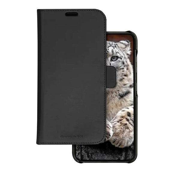 Samsung Galaxy S24+ (Plus) dbramante1928 Lynge Ægte Læder Magnet Cover - Black