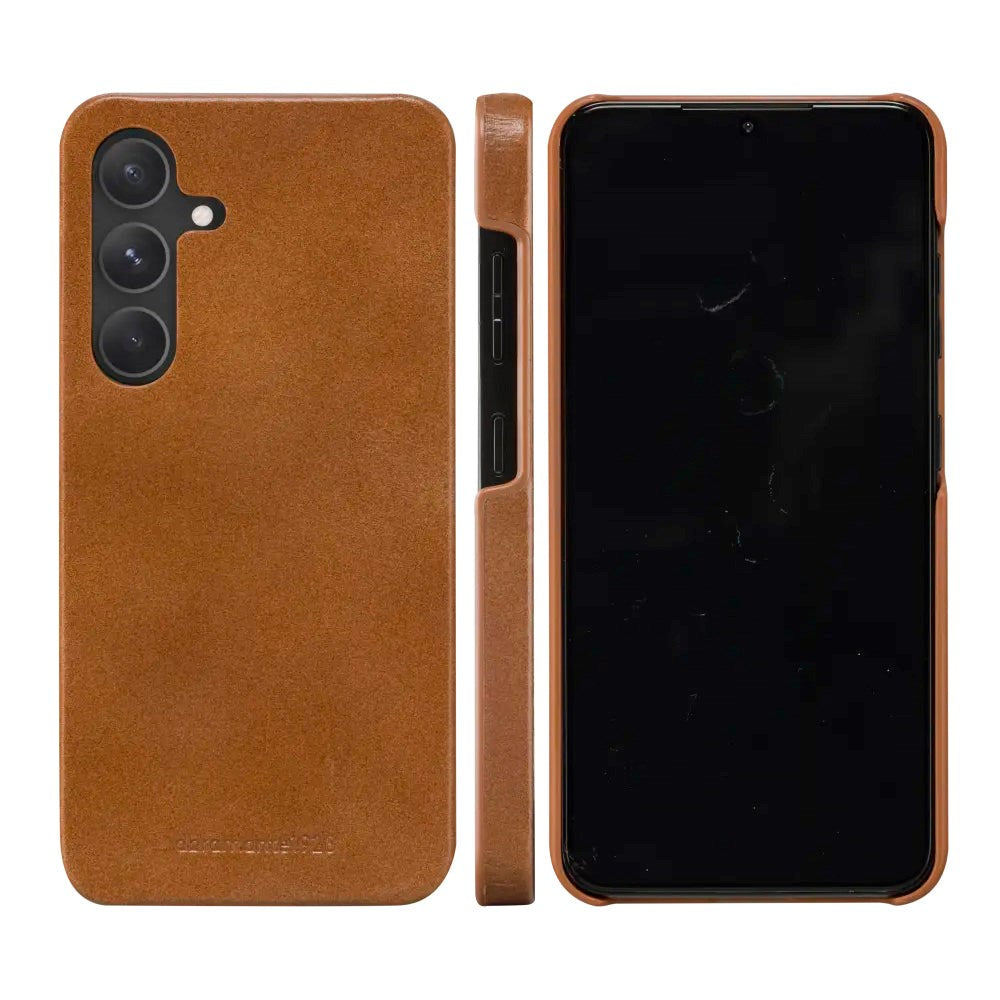 Samsung Galaxy S24 dbramante1928 Lynge Ægte Læder Magnet Cover - Tun