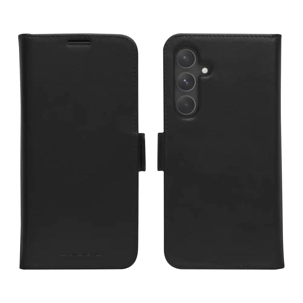 Samsung Galaxy S24 dbramante1928 Lynge Ægte Læder Magnet Cover - Black