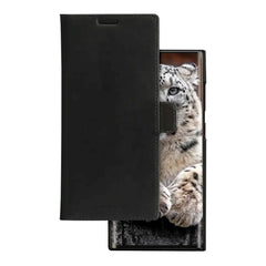 Samsung Galaxy S24 Ultra dbramante1928 Lynge Ægte Læder Magnet Cover - Black
