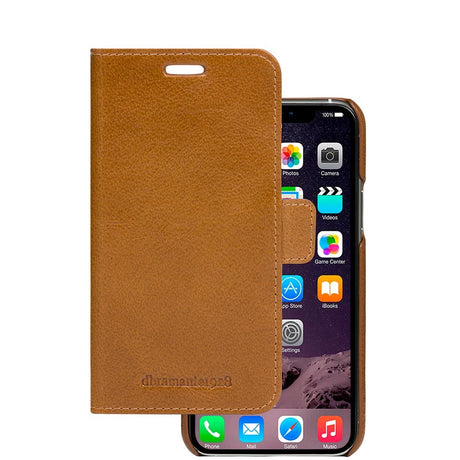 dbramante1928 iPhone 11 Pro Lynge 2-i-en Lædercover - Brun