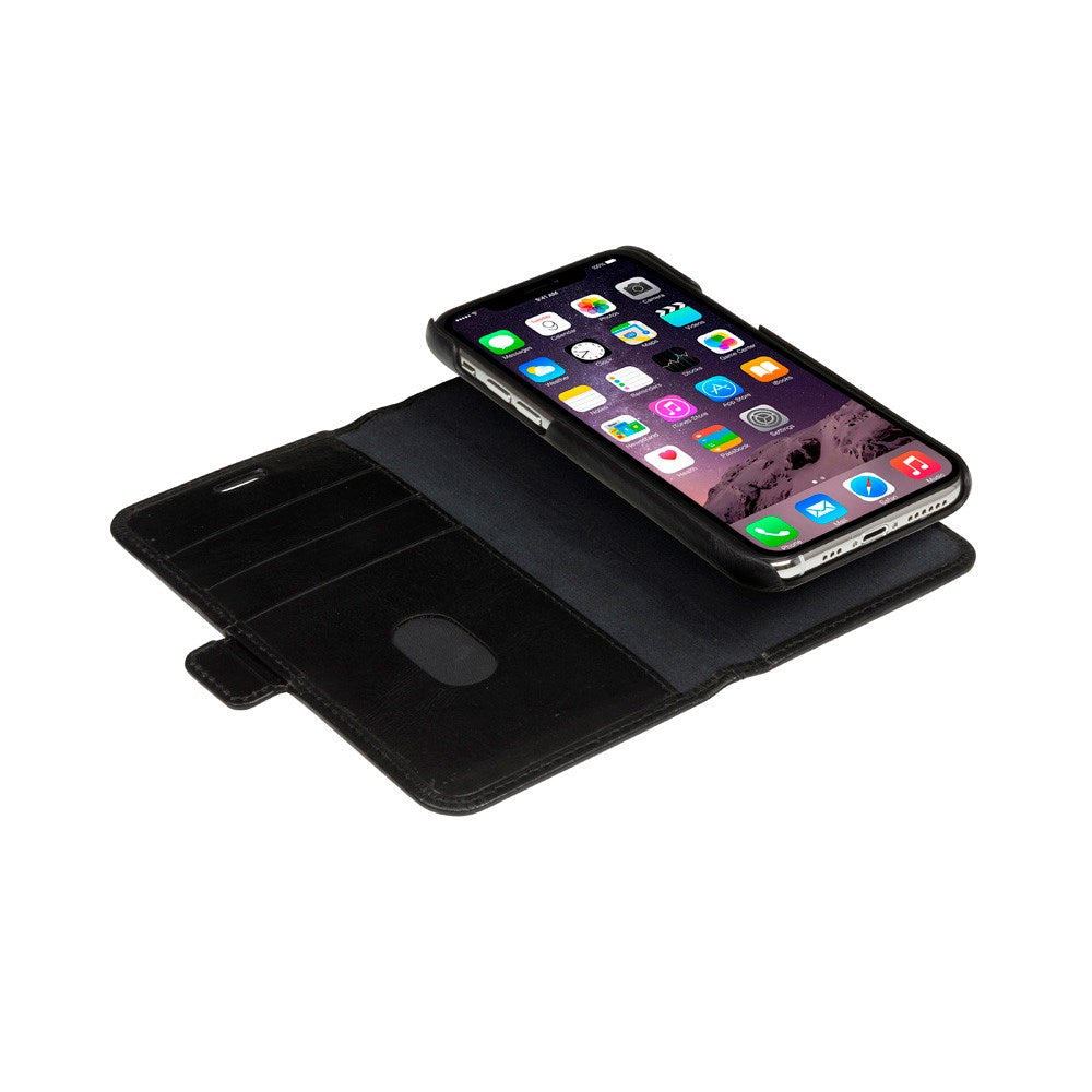 Dbramante1928 iPhone 11 Pro Lynge 2-i-en Lædercover - Sort