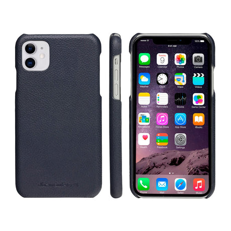 iPhone 11 dbramante1928 Lynge 2-i-1 Ægte Læder Flip Cover - Pebbled Blue