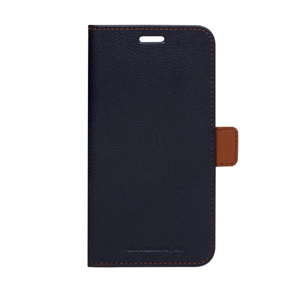 iPhone 11 dbramante1928 Lynge 2-i-1 Ægte Læder Flip Cover - Pebbled Blue